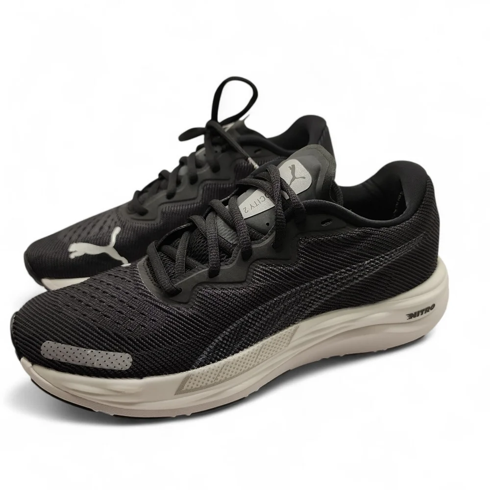 Puma Velocity Nitro‎ 2 Womens Black And White New In Box Size 8.5